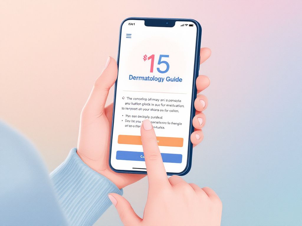 Digital dermatology guides