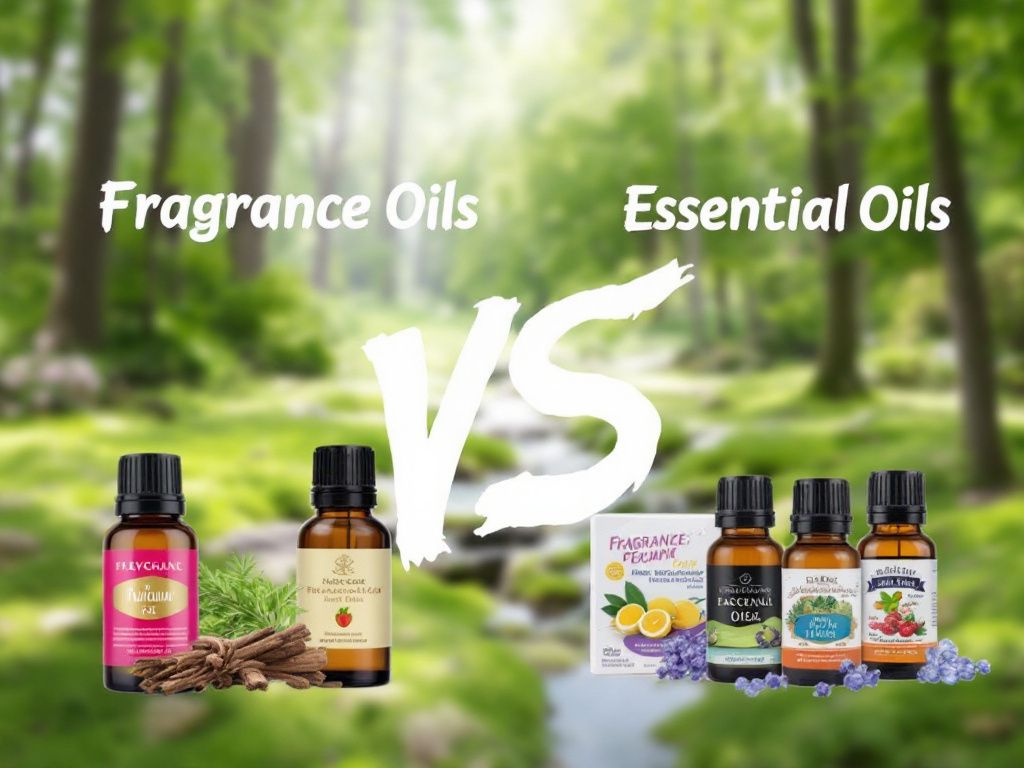 fragrance vs essential oil