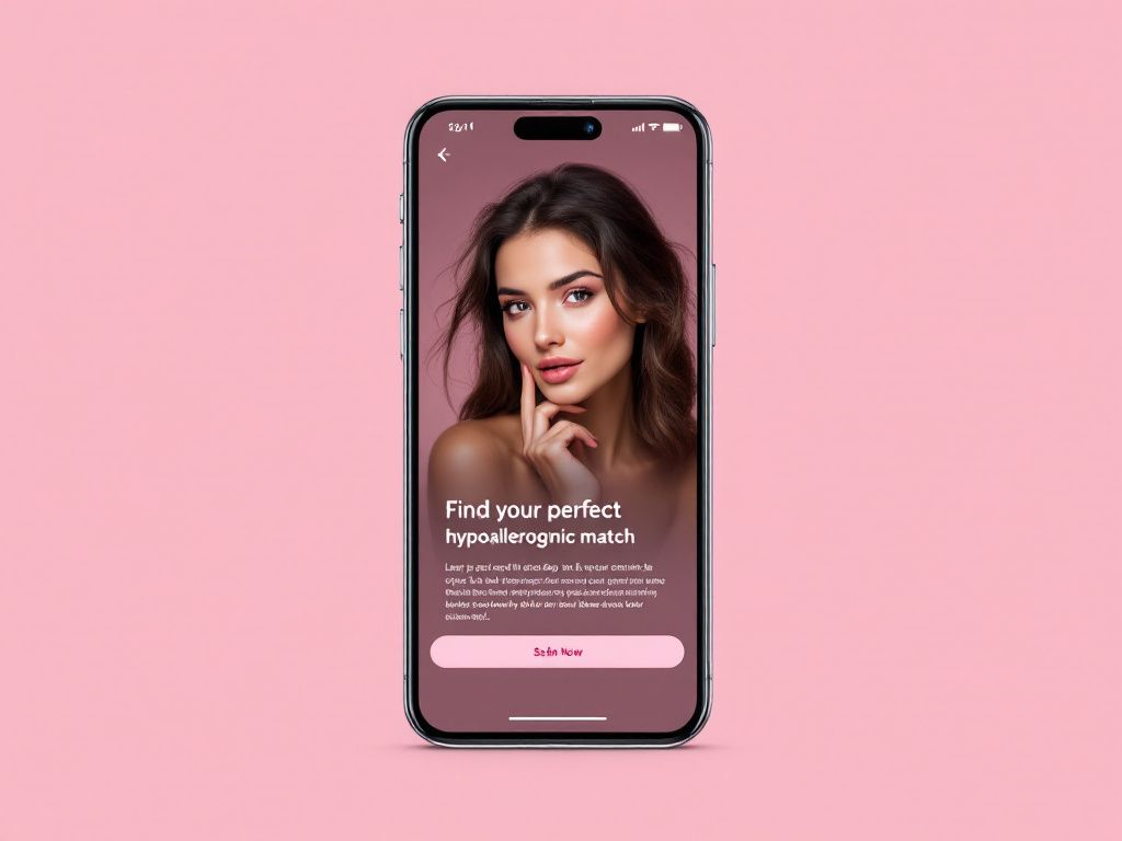 Hypoallergenic beauty app development