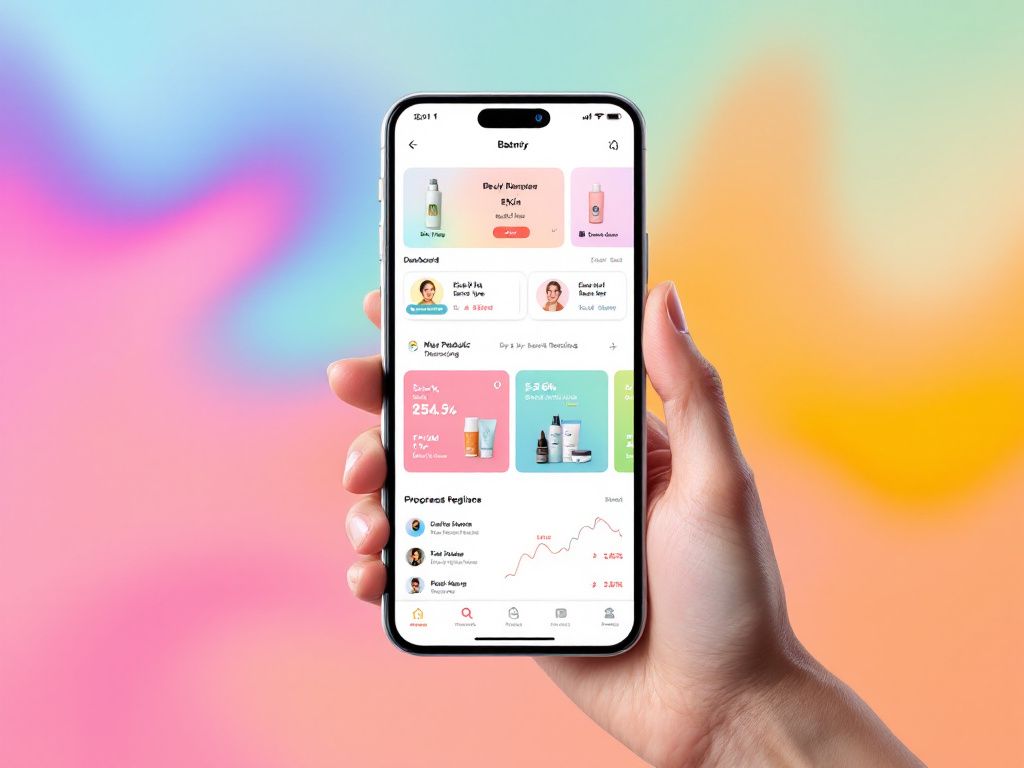 Personalized beauty regimen apps