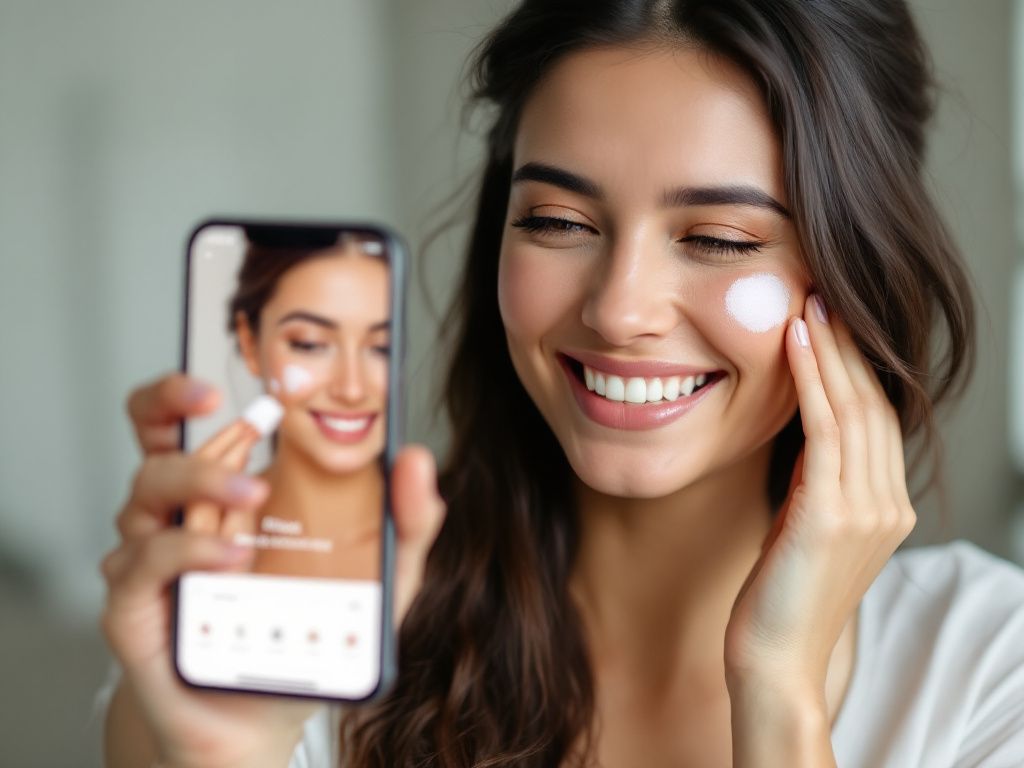 Virtual product trials for sensitive skin