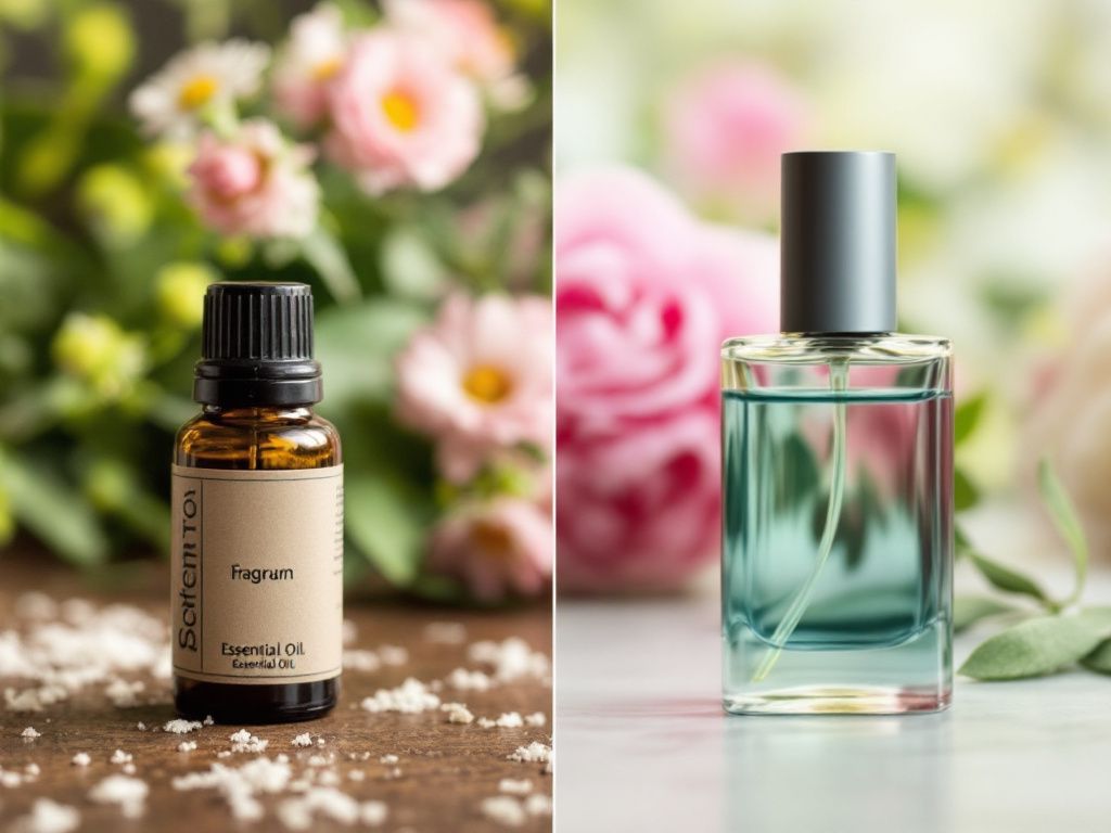 fragrance vs essential oil