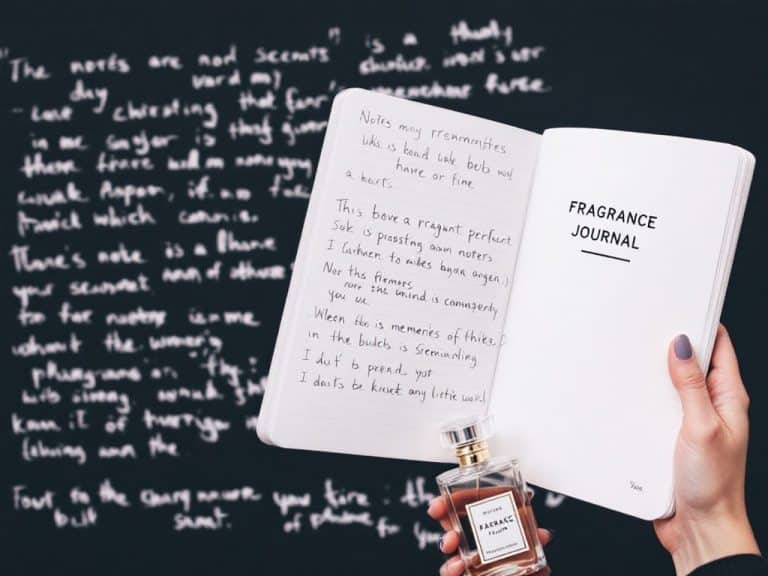 fragrance journaling