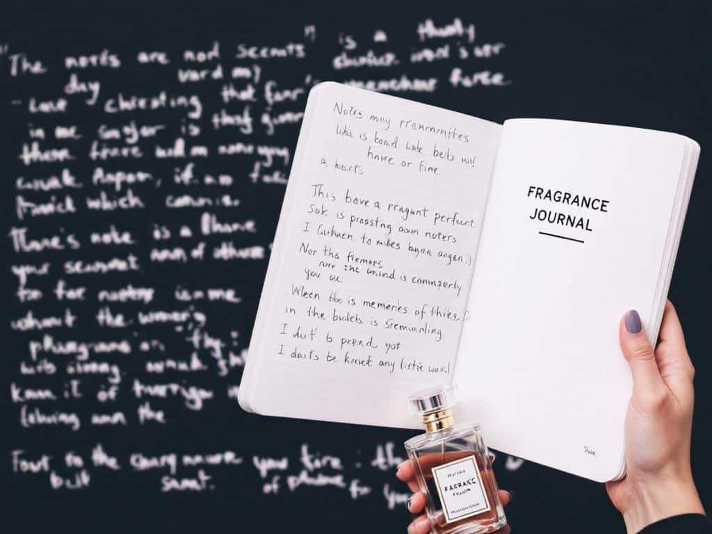 fragrance journaling